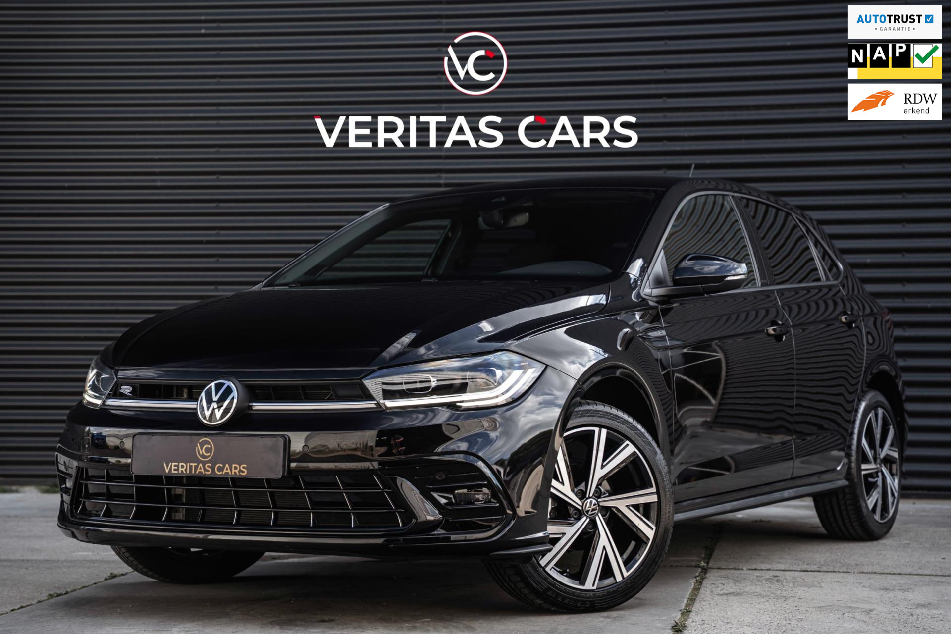 Volkswagen Polo 1.0 TSI R-Line 95PK ACC|Camera|CarPlay|IQ.Light|Lane assist|Navi e.o. 46507301-0.jpg | Veritas Cars