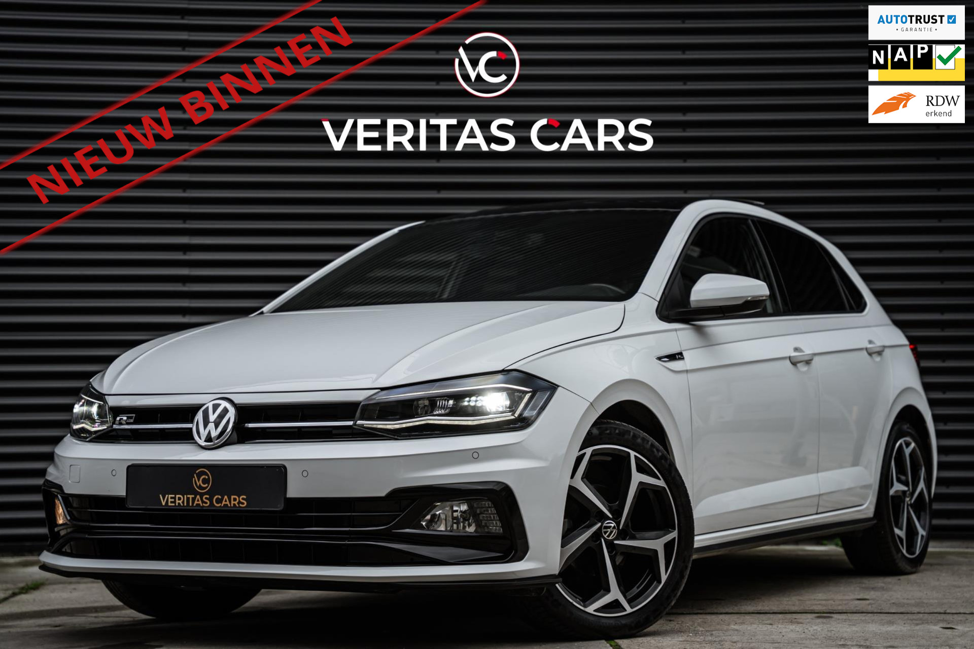 Volkswagen Polo 1.0 TSI R-Line 95PK Pano|ACC|Full Led|Virtual|CarPlay|Navi|Trekhaak e.o. 47790979-0.jpg | Veritas Cars