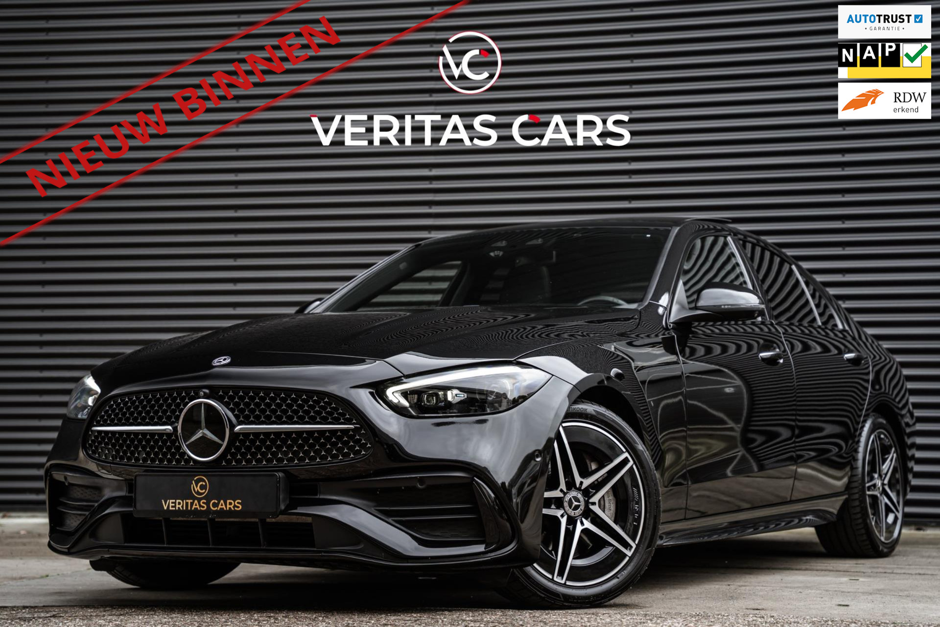 Mercedes-Benz C-Klasse 200 Launch Edition AMG Line 204PK Pano|360° Camera|Burmester|MBUX|Head up e.o. 47951506-0.jpg | Veritas Cars