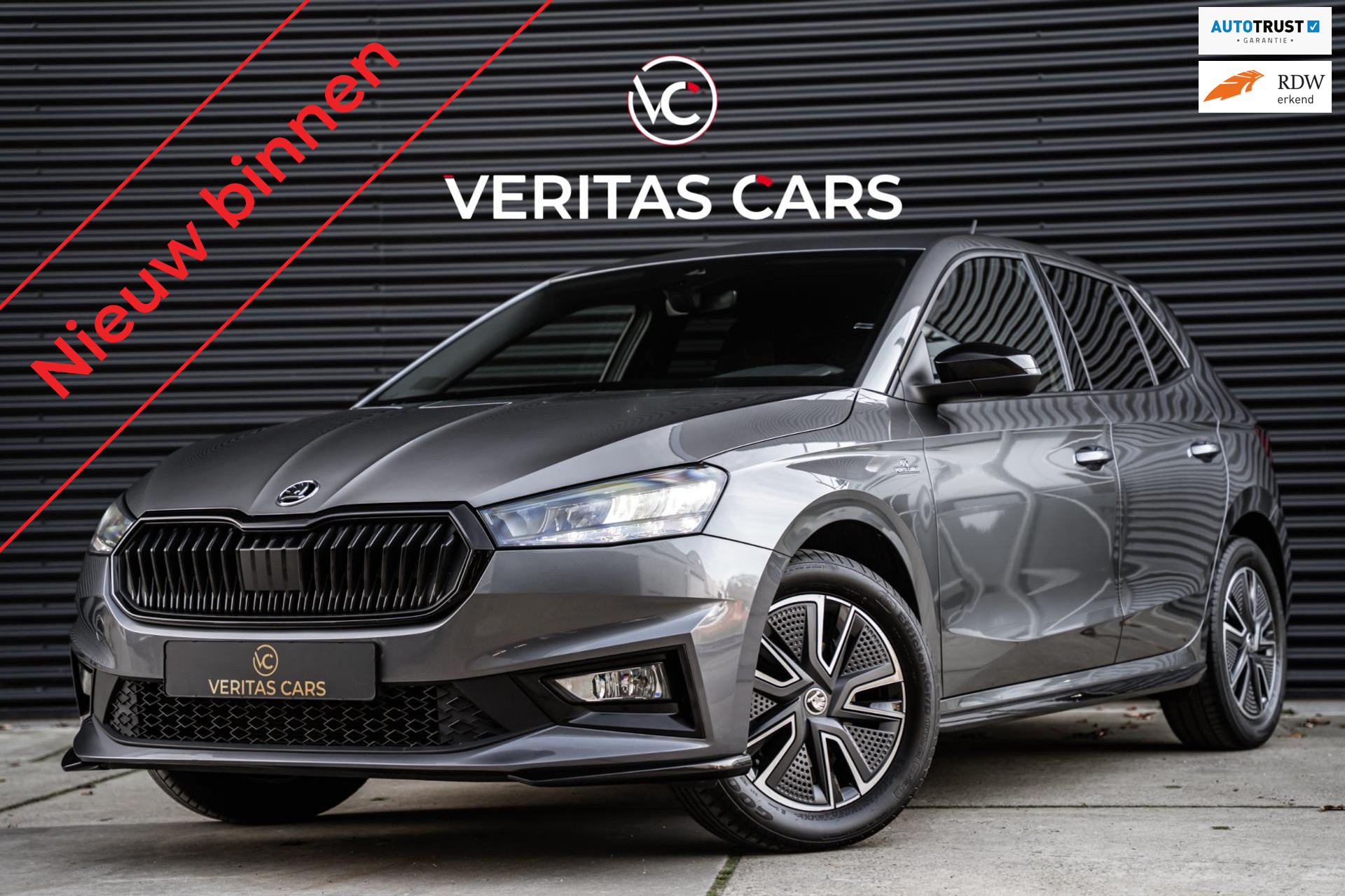 Škoda Fabia 1.0 TSI Monte Carlo 110PK|BTW|ACC|Camera|Virtual|Led|Sfeer|CarPlay|Lane assist e.o. 49116811-0.jpg | Veritas Cars