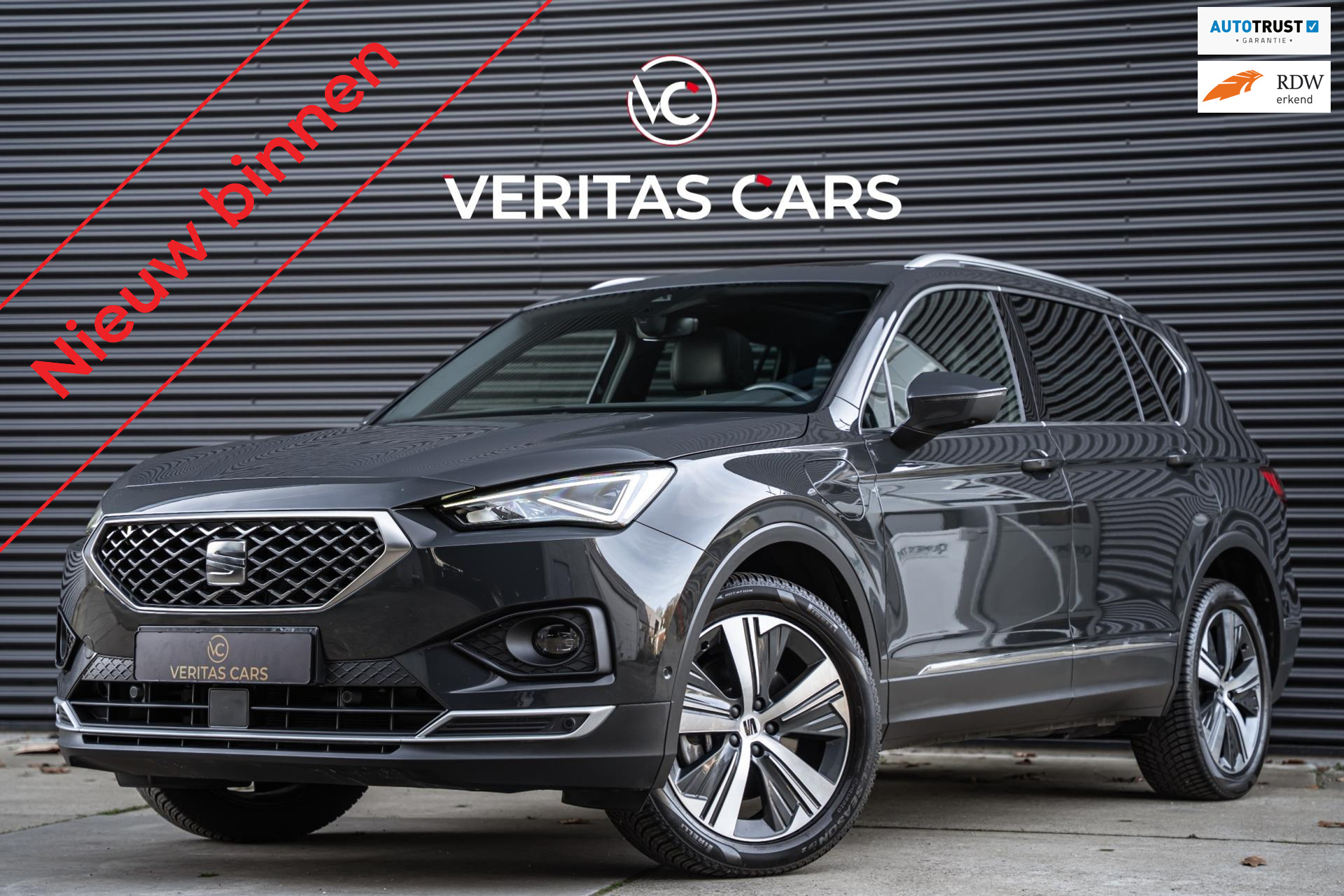 SEAT Tarraco 1.4 TSI e-Hybrid PHEV FR 245PK|Pano|Camera|Drive Profile|Trekhaak|Memory|Sfeer|Keyless|Carplay e.o. 49144156-0.jpg | Veritas Cars