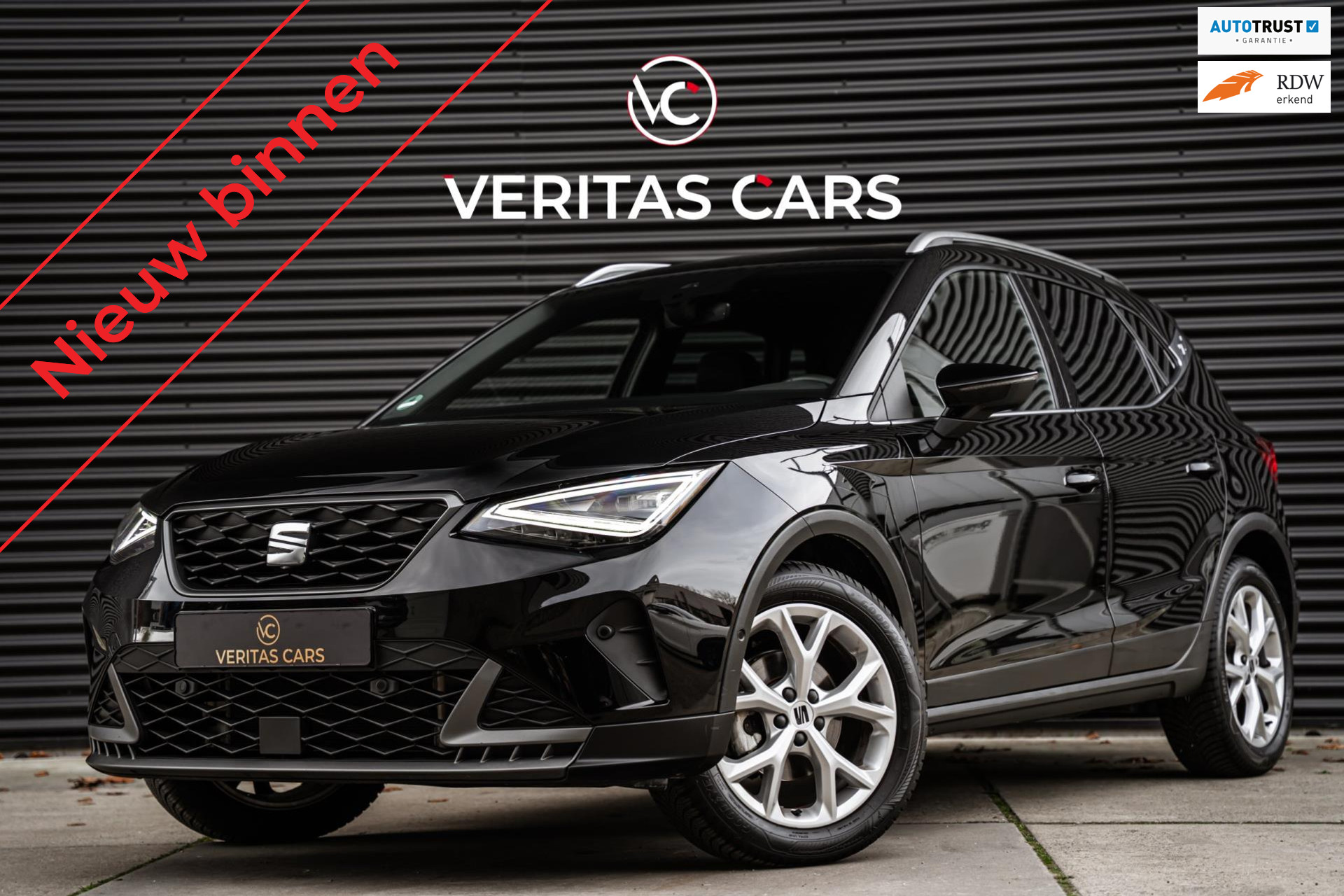 SEAT Arona 1.0 EcoTSI FR 116PK BTW|Camera|Drive Profile|Sfeer|Stoelverw|Carplay e.o. 49185487-0.jpg | Veritas Cars
