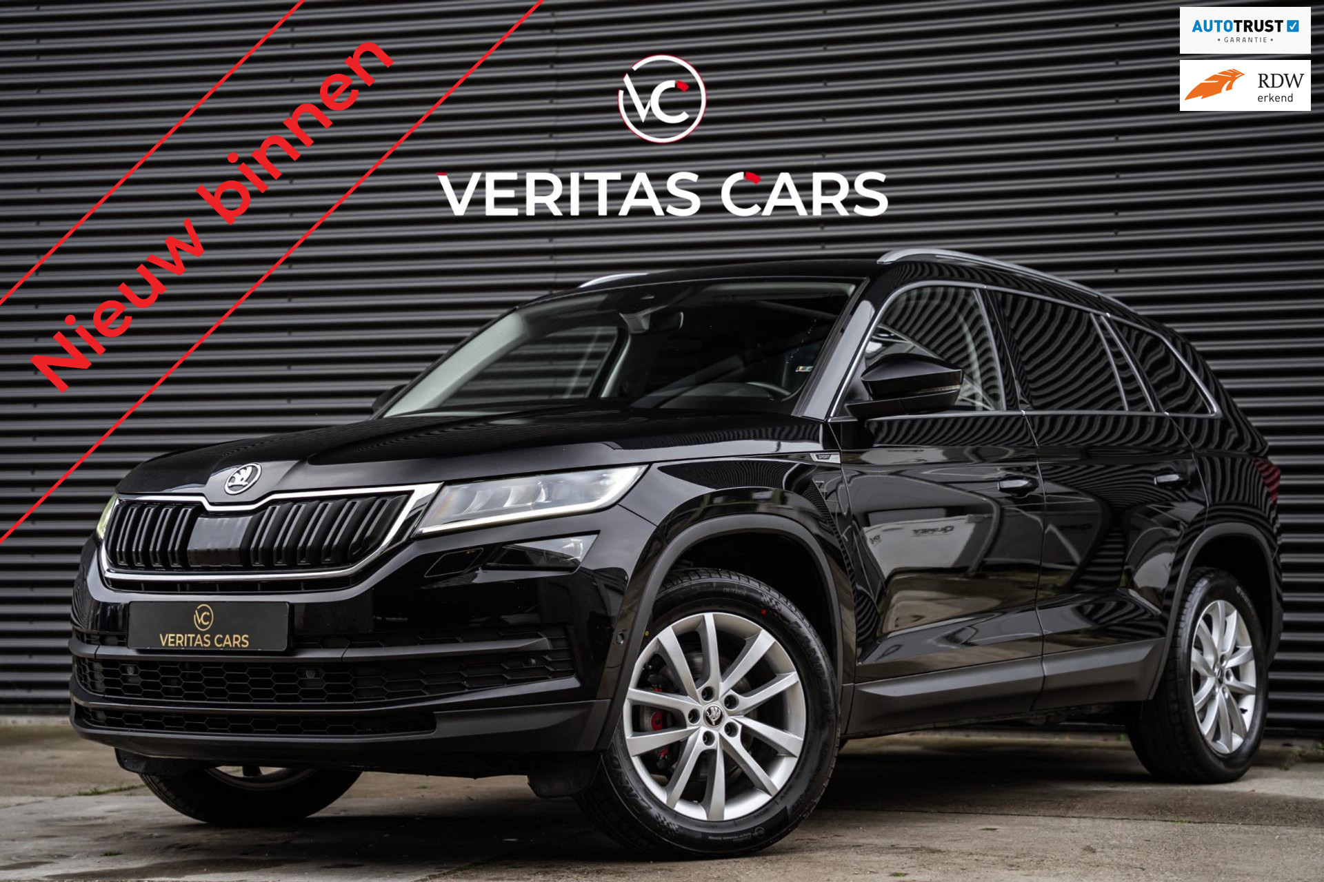 Škoda Kodiaq 1.5 TSI Sportline 7p. 150PK|Pano|Drive Mode|Keyless|Camera|Memory|Trekhaak|Carplay e.o. 49255125-0.jpg | Veritas Cars