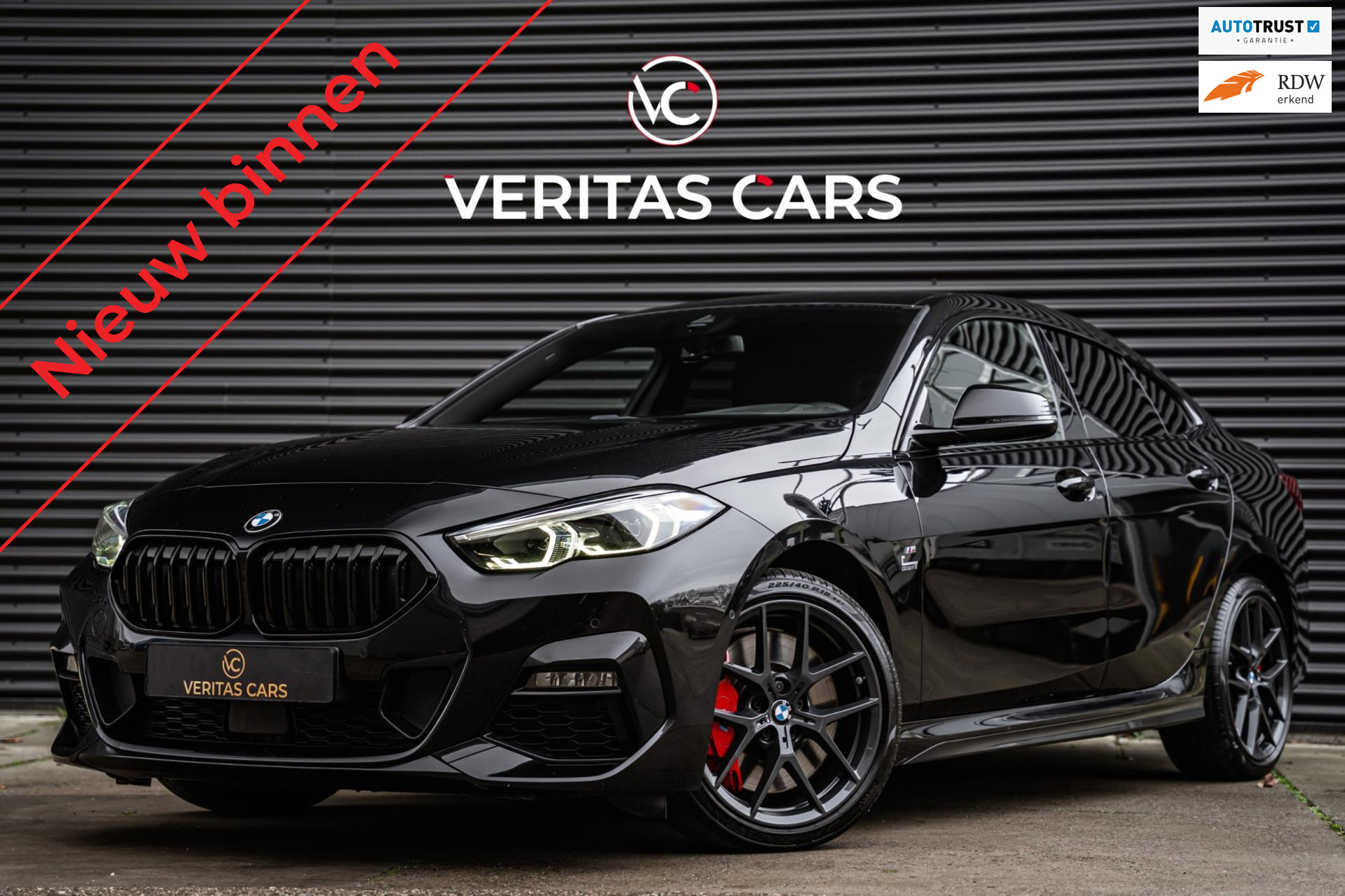 BMW 2 Serie Gran Coupé 218i M Sport Black Edition|Drive Mode|Camera|Alarm|CarPlay|ACC|Stoelverw|Sfeerverl|Navi|Full Led e.o. 50366455-0.jpg | Veritas Cars