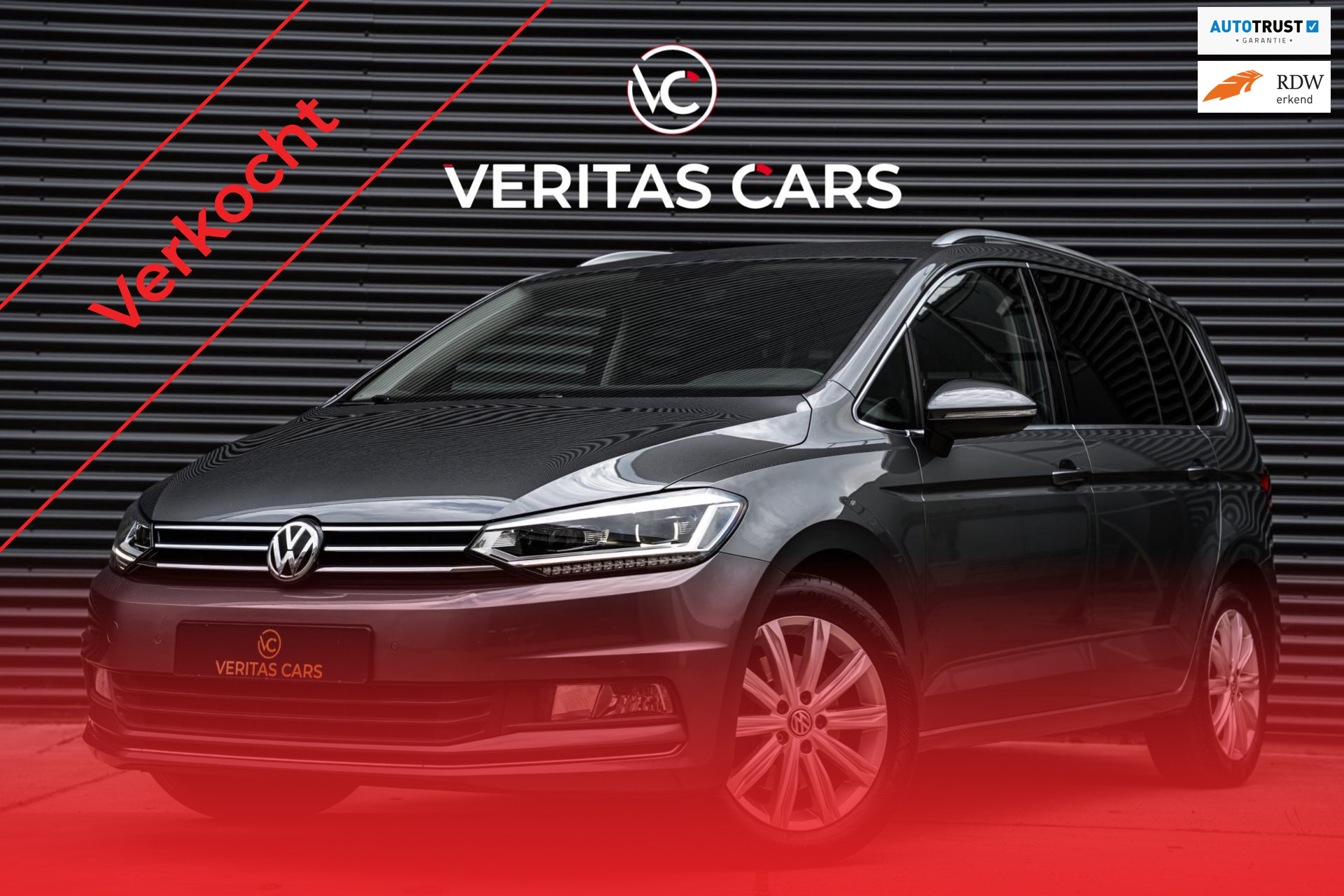 Volkswagen Touran 1.8 TSI Highline 7-Zits|DSG|Stoelverwarming|180PK|Alcantara|Massage|Trekhaak|Led|ACC|Keyless 47260682-0.jpg | Veritas Cars
