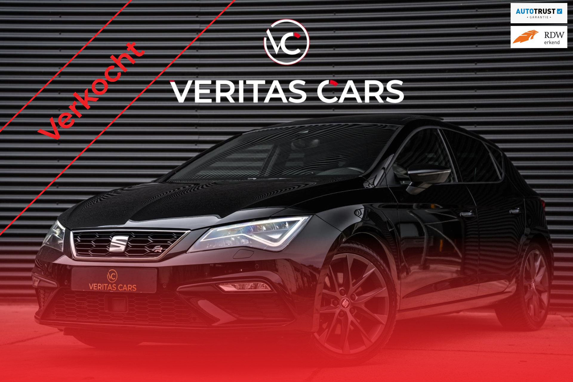 SEAT Leon 2.0 TSI FR Business|190 PK|Pano|Beats|DCC|ACC|Sfeerverl|Camera|Keyless|Carplay|Led e.o. 47332133-0.jpg | Veritas Cars