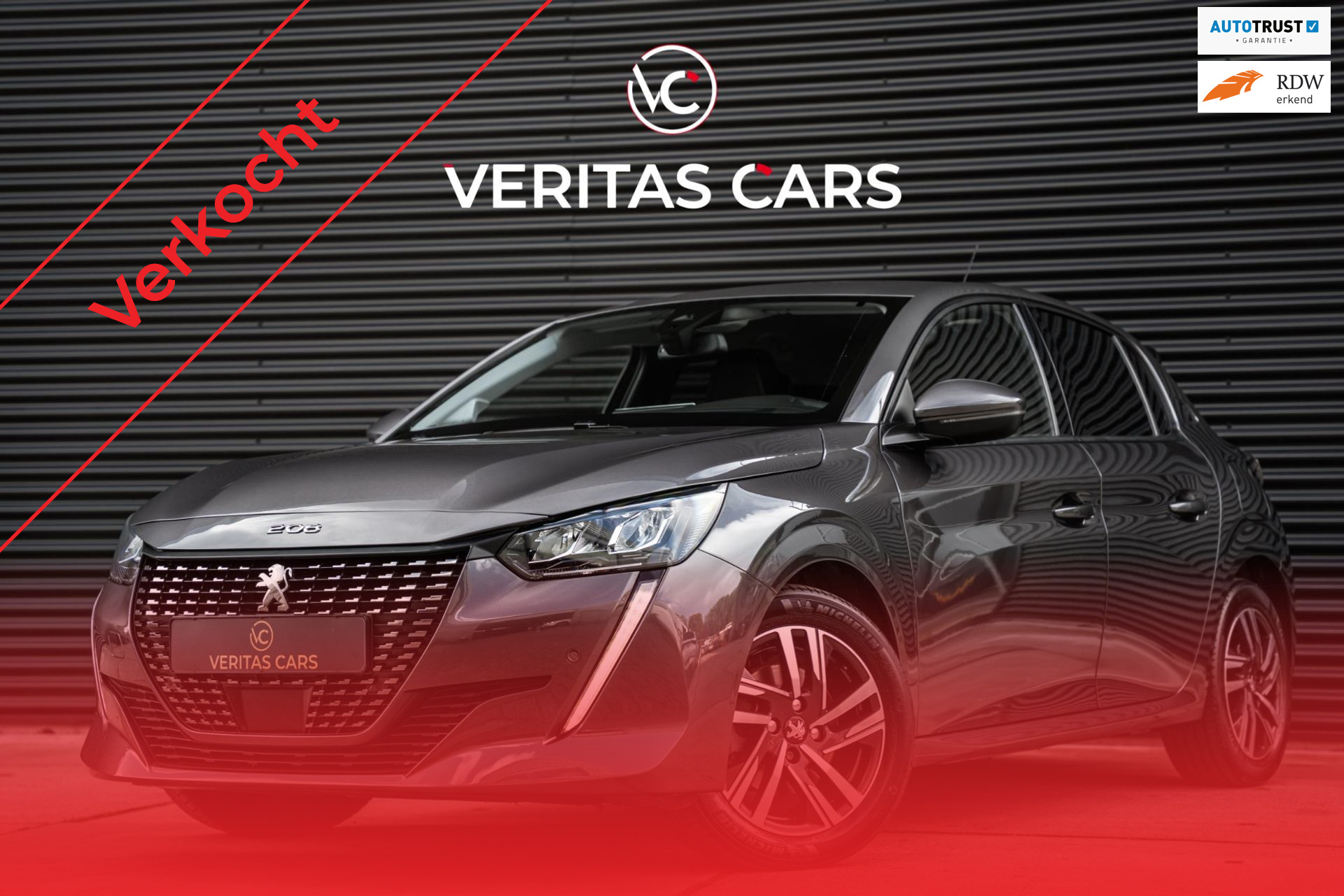 Peugeot 208 1.2 PureTech Allure 102PK Camera|I-Cockpit|Keyless|Drive Mode e.o. 48163175-0.jpg | Veritas Cars