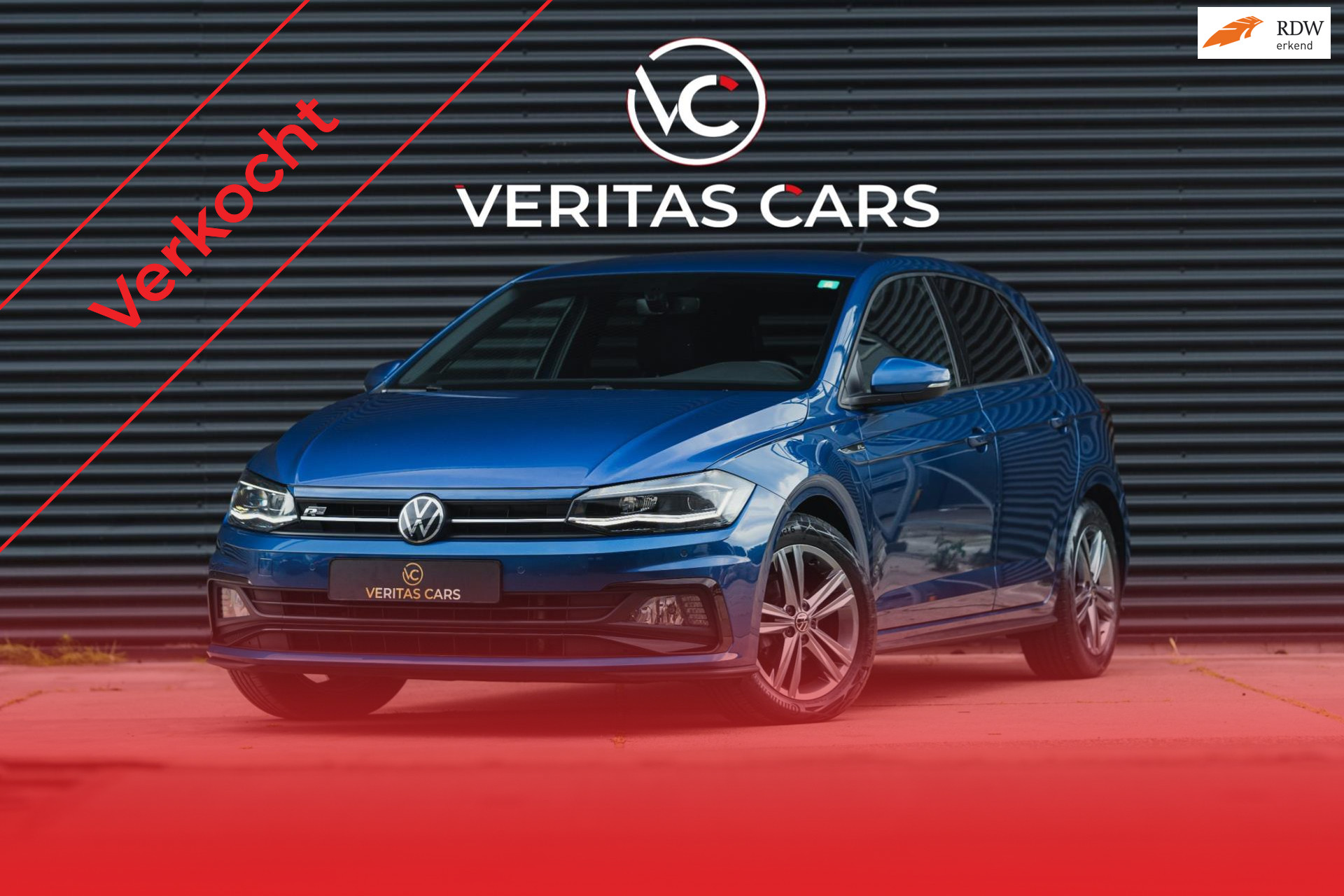 Volkswagen Polo R-Line 95PK Virtual|Full Led|Camera|CarPlay|ACC|NAP 49396557-0.jpg | Veritas Cars