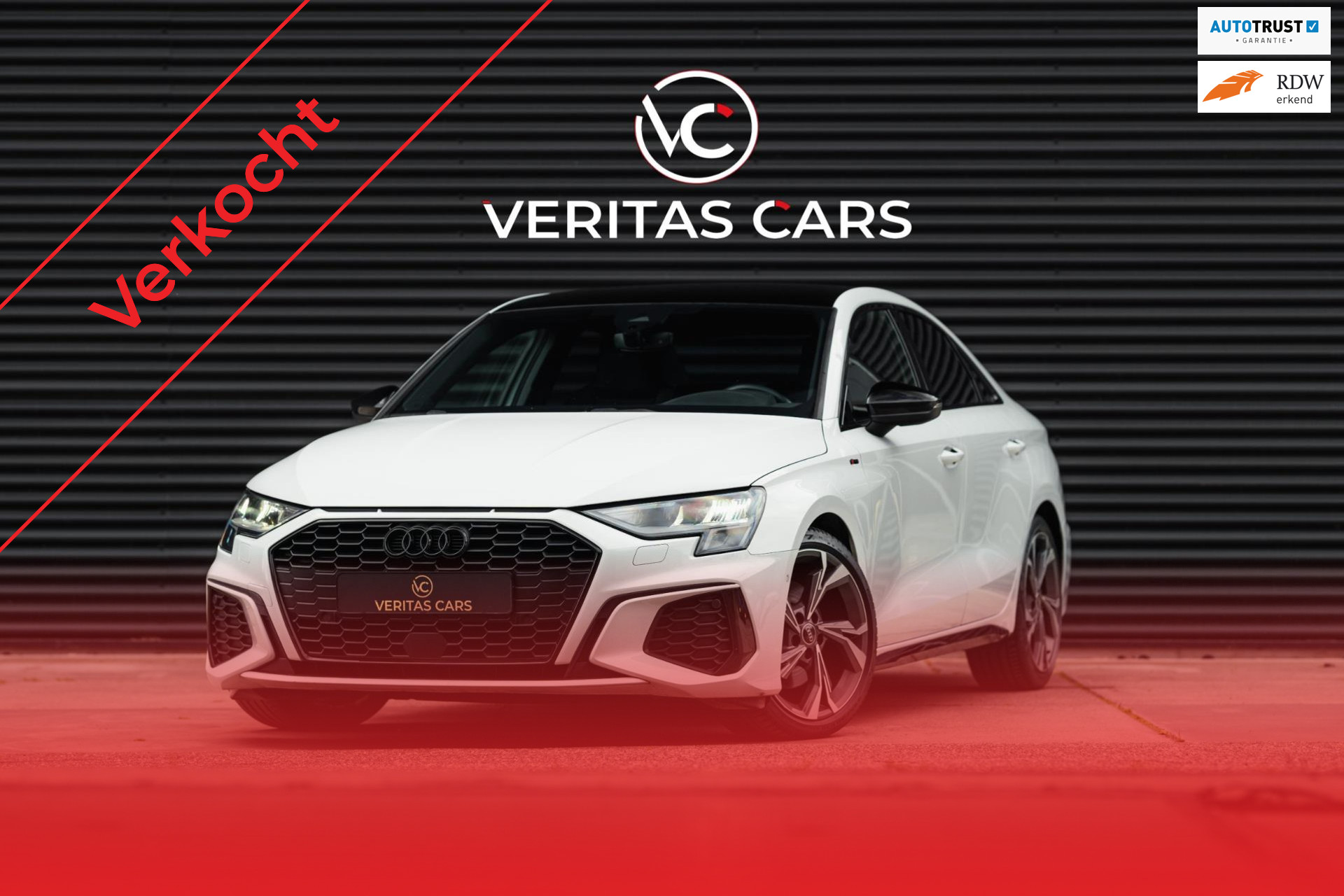 Audi A3 LIMOUSINE 30 TFSI Business edition S-Line 110PK|CarPlay|Stoelverwarming|RS-stoelen e.o. 49396704-0.jpg | Veritas Cars