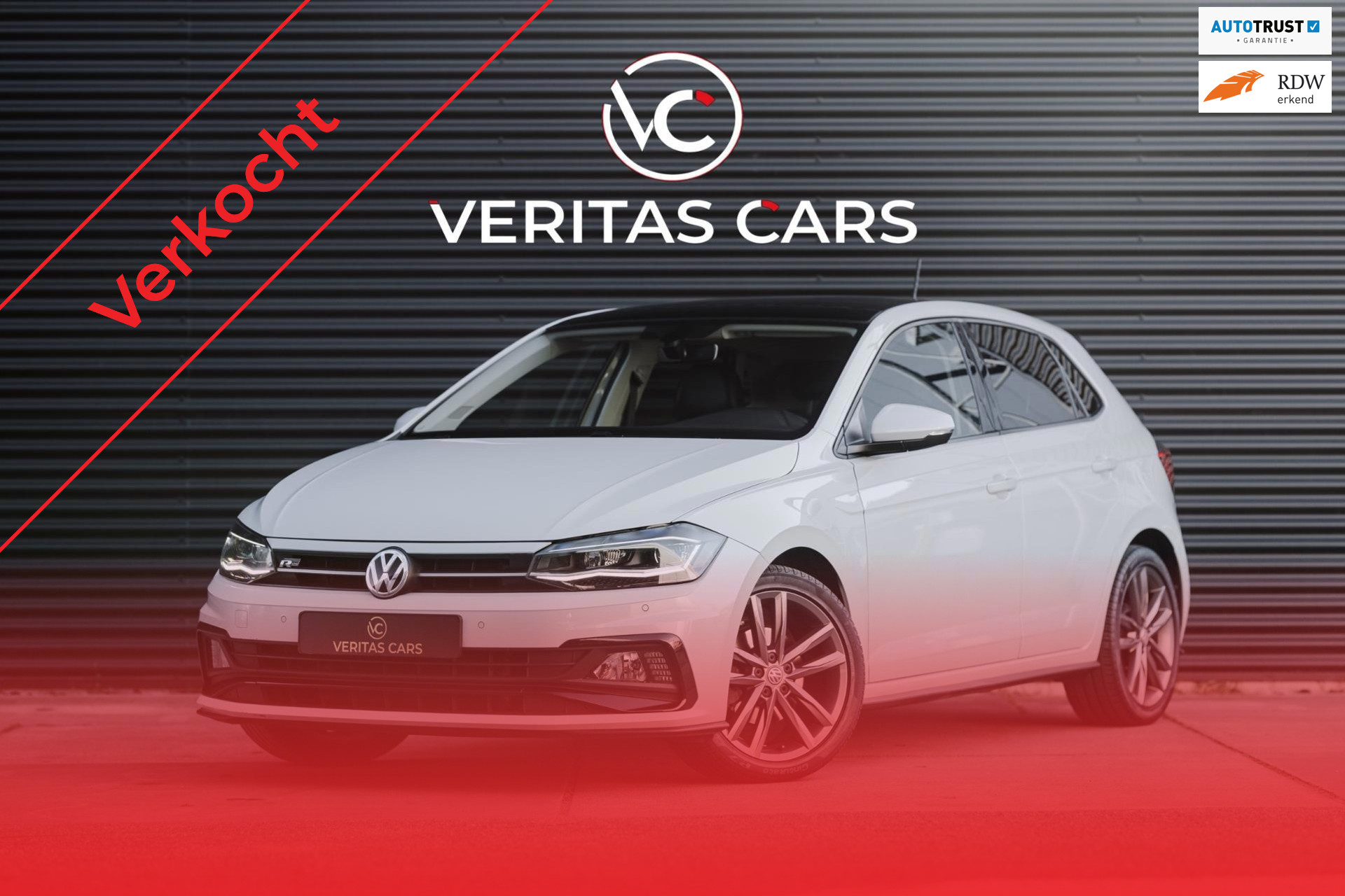 Volkswagen Polo 1.0 TSI R-Line 116PK |Pano|Climatronic|Full Led|CarPlay|Navi|Camera e.o. 50241325-0.jpg | Veritas Cars